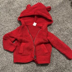 GAP Red Kids Jacket with Hood